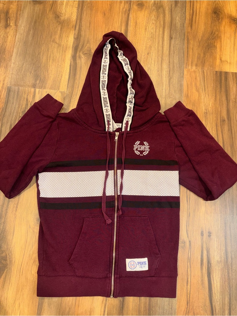 PINK Victoria's Secret Deep Plum Hoodie